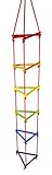 Hess Holzspielzeug 31107 - Strickleiter aus Holz, dreieckig, handgefertigt,...
