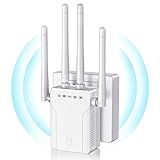 Meetown WLAN Verstärker, Ultraxtendex WiFi Repeater mit LAN anschluss, 300...