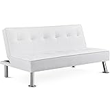 Yaheetech 3er-Sofa Couch Schlafsofa Bettsofa Klappsofa mit Schlaffunktion,...