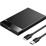 UGREEN Festplattengehäuse 2,5 Zoll USB 3.0 SATA Gehäuse für 2.5 Zoll SSD...