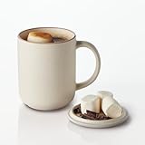 Maison Neuve Riverside Jumbo-Kaffeetasse, 798 ml, mit Deckel-Untersetzer,...