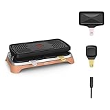 Tefal Food & Co RE650J10 Multifunktions-Raclette für drinnen und draußen,...
