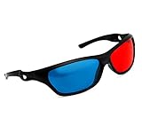 PRECORN 3D Brille rot/Cyan hochwertige 3D Brille (3D-Anaglyphenbrille) für...