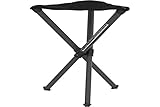 Walkstool - Modell Basic - Schwarz - 3-Beiniger Klapphocker aus Aluminium -...