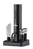 Haier - Elektrisches Weinset/Premium Weinöffner-Set inkl. Dekantieraufsatz...