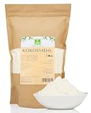 Kokosmehl 1kg von der Grünen Essenz - hochwertiges Kokosnussmehl für eine...