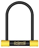 ONGUARD Bügelschloss Bulldog STD-8010, mit Schlüssel, Schwarz, 11,5 x 23...
