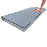 FOAMMA Gel-Memory-Schaum, Unterseite aus hochdichtem Schaumstoff, kühlende...