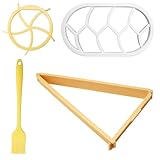 EXIN DEHCEN Brötchenstempel Brot Set, 4 Stück Brötchen Ausstecher...