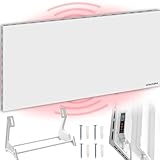 tectake Hybrid Infrarot Heizung mit Thermostat und Kippschutz,...
