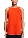 ESPRIT Damen 034ee1f317 Bluse, 880/Bright Orange, XXL