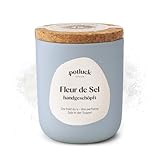 Potluck | Fleur de Sel handgeschöpft | Meersalz im Keramiktopf | 80g |...