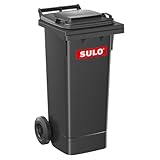 Sulo Mülltonne 80 L, grau, Mülltonne, Recycling Bin, Müll Container mit...