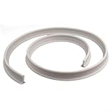 Hosrivae Wasserspritz-Barriere Strip, flexibler TPE-Gummi-Duschstau für...