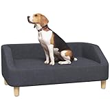 PawHut Hundesofa, Haustiersofa Katzensofa Hundebett für mittelgroße und...