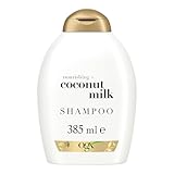 OGX Coconut Milk Shampoo (385 ml), feuchtigkeitsspendendes Haarpflege...