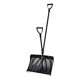 Schneeschaufel 45 cm Breit - Leichte Schneeschippe Mit D-Griff &...