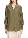 ESPRIT Damen Bluse 991ee1f302, Dark Khaki, M