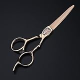 Haarschneideschere, 6 Zoll, professioneller japanischer 440c-Stahl,...