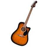 Fender California Debut Redondo Dreadnought mit Cutaway CE-Akustikgitarre,...