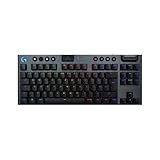 Logitech G G915 X LIGHTSPEED TKL – flache kabellose Gaming-Tastatur mit...