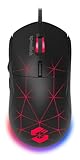 Speedlink CORAX Gaming Maus mit Kabel - konfigurierbare RGB Beleuchtung, 5...
