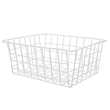Housoutil Gefriertruhe Drahtkorb Weiß Flexibler Gefrierschrank Organizer...