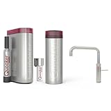 Quooker mit Reservoire PRO3 und CUBE kochend Wasserhahn (Fusion Square,...