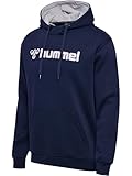 hummel Herren Hmlmover Cotton Hoodie Sweatshirt, Marine, XL EU
