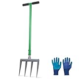 CPROSP Grabegabel für Harte, Steinige Böden 31×107,5 cm, Spatengabel Mit...