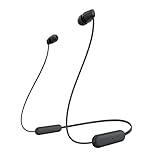 Sony kabellose WI-C100 In-Ear-Kopfhörer (bis zu 25 Stunden Akkulaufzeit,...