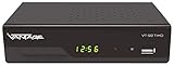 Vantage VT-92 T-HD Receiver (DVB T2, HEVC, Display, USB, HDMI, SCART,...