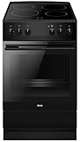 Amica SHC 11509 SM Standherd/Glaskeramikkochfeld und Elektro-Backofen /...