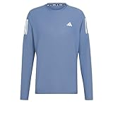 adidas Men's Own The Run Long Sleeve Tee T-Shirt, Preloved Ink, M