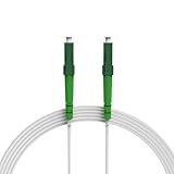 nexinex OS2 weißes Glasfaserkabel LC/APC auf LC/APC (10m) Patchkabel |...