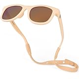 BabySunnies Polarisierte Baby Sonnenbrille mit Riemen - unzerbrechliche...