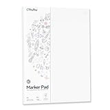 Ohuhu A4 Skizzenbuch Doppelseitig Durchschlagfest - 120 Seiten (60 Blatt)...