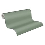 A.S. Création Cuba einfarbige Vliestapete mit Struktur 0,53 x 10,05 m –...