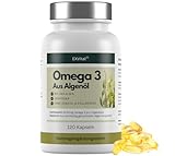 EXVital® Omega 3 aus Algenöl, vegan, 120 Softgel Kapseln, 2000mg pro Tag...