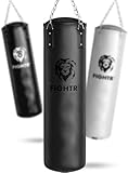 FIGHTR® Boxsack gefüllt/ungefüllt - extrem robust & langlebig | Boxsack...
