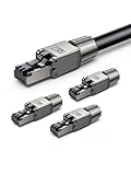 UGREEN CAT 7 RJ45 Stecker Netzwerkstecker 10Gbps für LAN Kabel...
