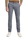 TOM TAILOR Denim Herren 1016072 Straight Fit Chino Hose Mit Gürtel, 21439...