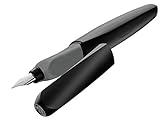 Pelikan Twist Füllhalter, Edelstahl-Feder in Strichbreite M inkl....