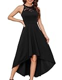 Bbonlinedress Schwarzes Kleid Damen Abendkleider elegant für Hochzeit...