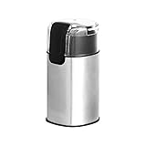 Amazon Basics Elektrische Kaffeemühle, Edelstahl
