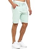 Indicode Herren Cuba Chino Shorts mit 5 Taschen | Bermuda Herren Chino...