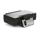 Krups FDK Iconic Waffeleisen, 850 W, keramikbeschichtete Antihaft-Platten,...