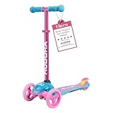 HUDORA Scooter Flitzkids 2.0 I Stabiler Kinderscooter mit großer...