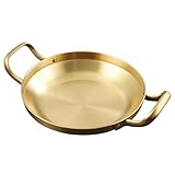 TOYANDONA Ramen topf aus Dickem Edelstahl Robuster Flacher Suppentopf für...