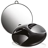 Kosmetex Friseur-Spiegel, Salon Handspiegel m. Öse, rund Ø 29 cm…...